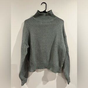 SHEIN green turtleneck sweater size M